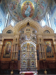 Central iconostasis in the Church of the Savior on Spilled Blood