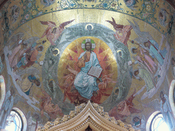 Mosaic in the apse of the Church of the Savior on Spilled Blood