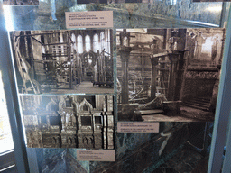 Photographs of the Church of the Savior on Spilled Blood before its restoration, at the right side of the Church of the Savior on Spilled Blood