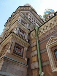 Towers at the southwest side of the Church of the Savior on Spilled Blood