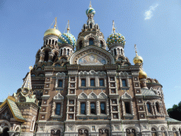 The south side of the Church of the Savior on Spilled Blood