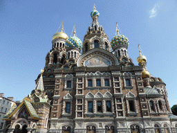 The south side of the Church of the Savior on Spilled Blood