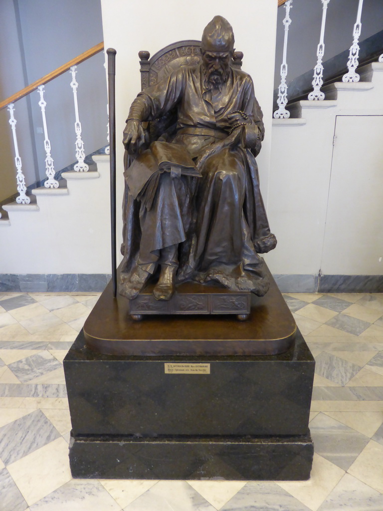 Statue of Ivan the Terrible by Mark Antokolsky, at the Mikhailovsky Palace of the State Russian Museum