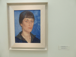 Portrait of Anna Akhmatova by Kuzma Petrov-Vodkin, at the Mikhailovsky Palace of the State Russian Museum