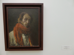 Self-portrait by Yaroslav Nikolaev, at the Mikhailovsky Palace of the State Russian Museum