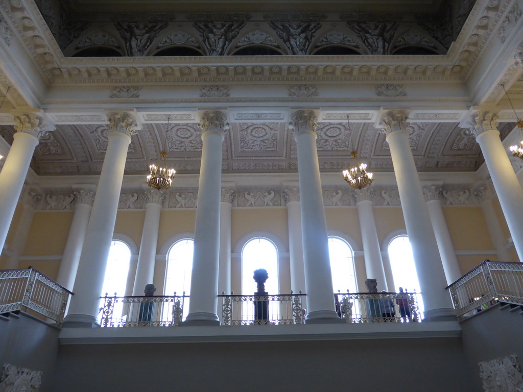 Passageway on top of the main staircase of the Mikhailovsky Palace of the State Russian Museum