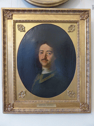 Portrait of Peter the Great by Louis Caravaque, at the Mikhailovsky Palace of the State Russian Museum