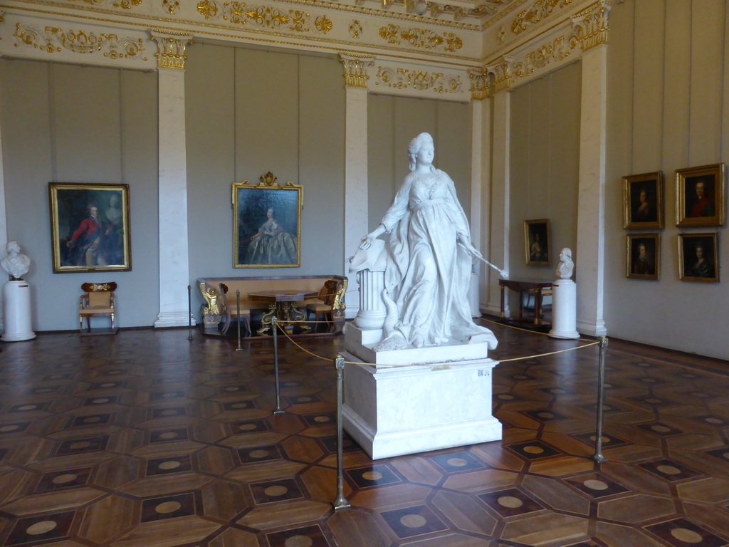 Sculpture of Catherine the Great, at the Mikhailovsky Palace of the State Russian Museum