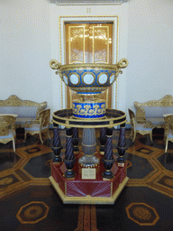 Decorated vase at the Mikhailovsky Palace of the State Russian Museum