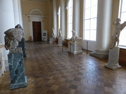 Hallway with sculptures, at the Mikhailovsky Palace of the State Russian Museum