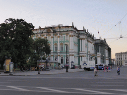 South side of the Winter Palace of the State Hermitage Museum at Palace Square