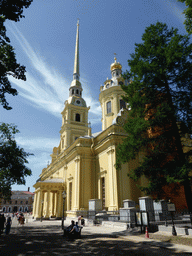 The Peter and Paul Cathedral at the Peter and Paul Fortress