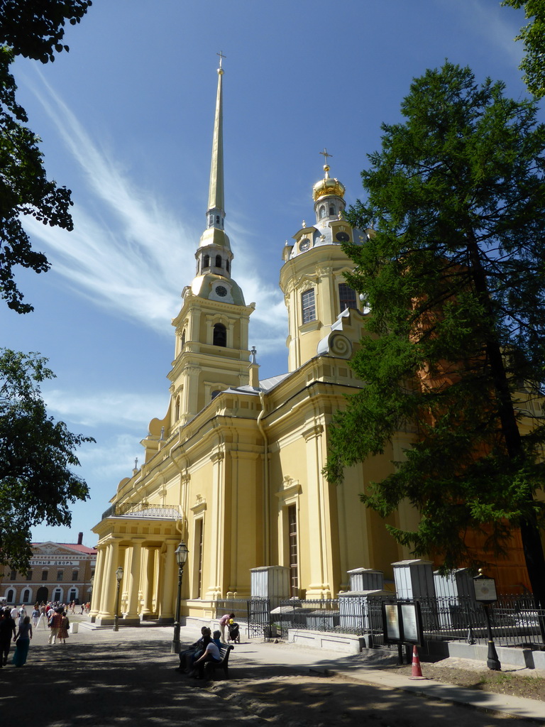 The Peter and Paul Cathedral at the Peter and Paul Fortress