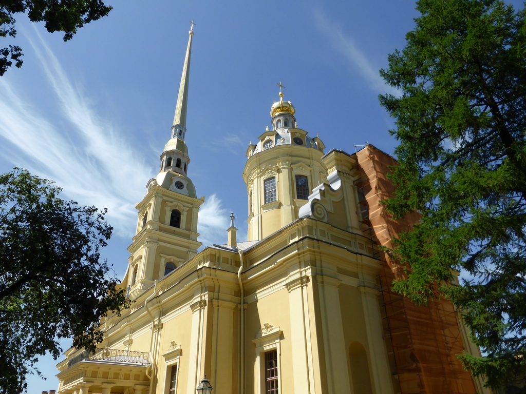 The Peter and Paul Cathedral at the Peter and Paul Fortress
