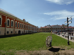 The Commandant`s House and the Mint at the Peter and Paul Fortress