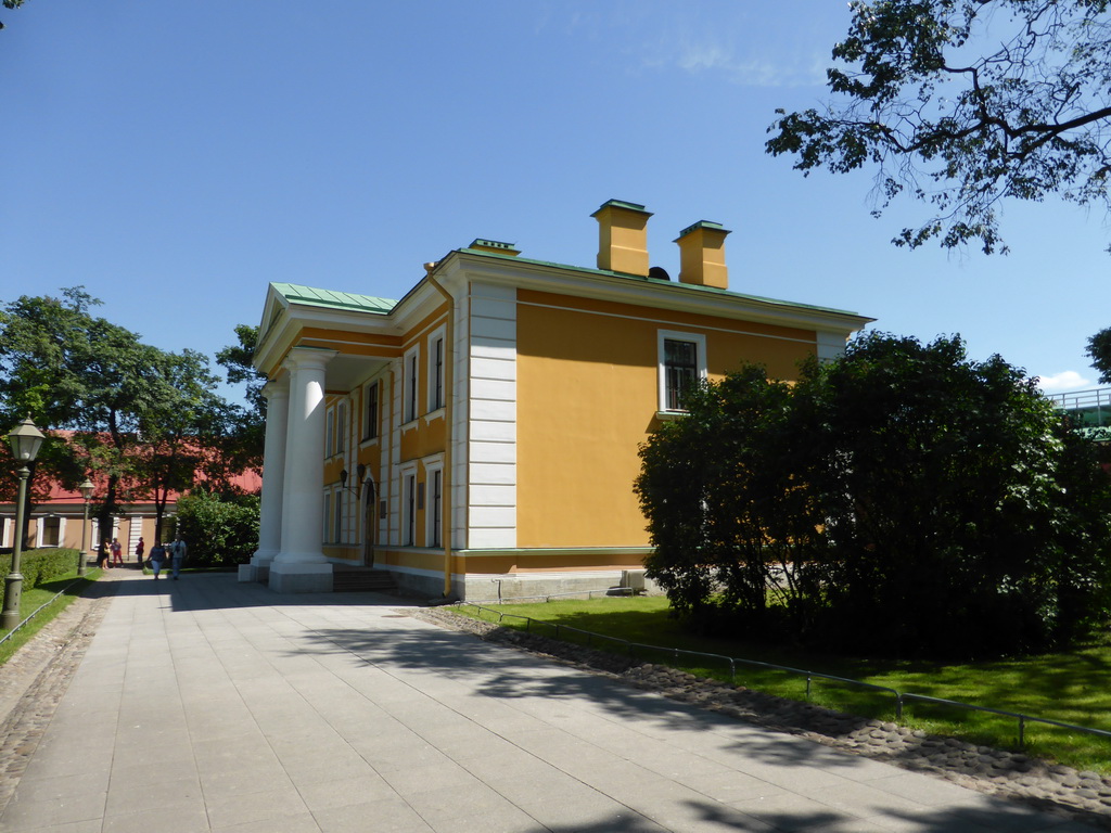 The Ober-officer`s Guardhouse at the Peter and Paul Fortress