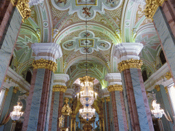 Nave of the Peter and Paul Cathedral at the Peter and Paul Fortress