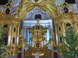 Central iconostasis at the Peter and Paul Cathedral at the Peter and Paul Fortress