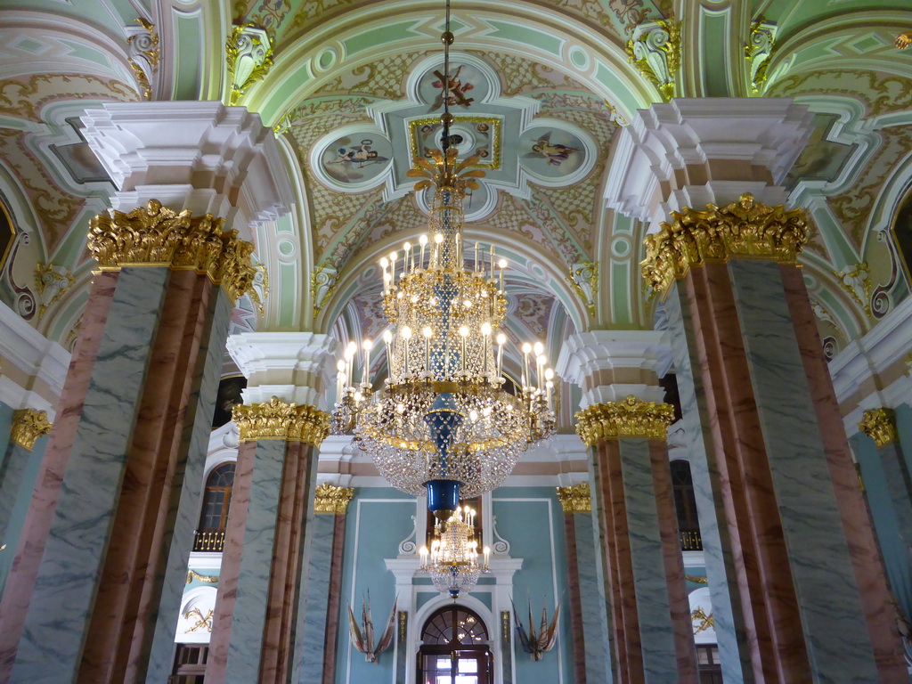 Nave of the Peter and Paul Cathedral at the Peter and Paul Fortress