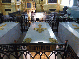 Tomb of Catherine I at the Peter and Paul Cathedral at the Peter and Paul Fortress