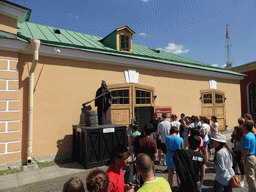 Entrance to the Museum of Medieval Torture Instruments at the Peter and Paul Fortress