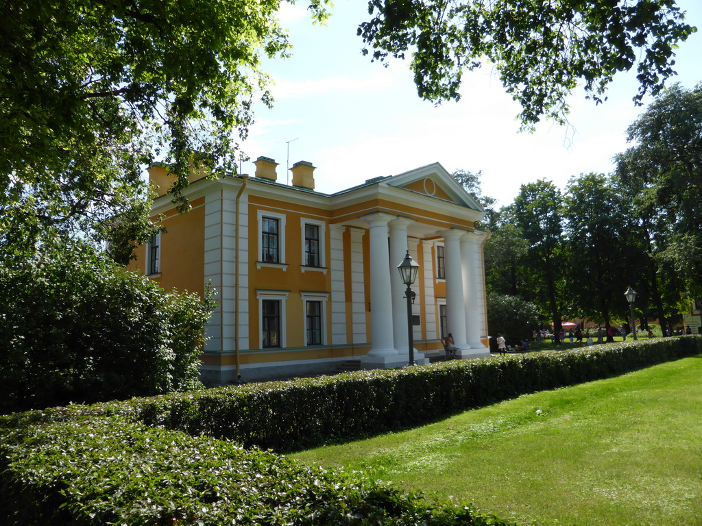 The Ober-officer`s Guardhouse at the Peter and Paul Fortress