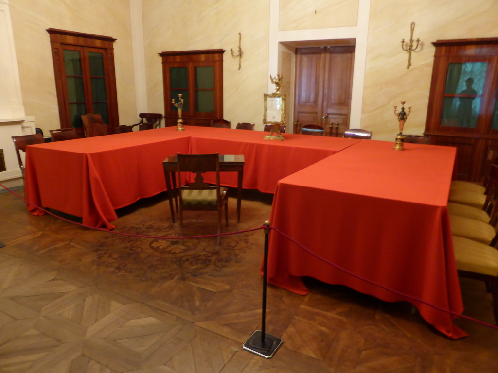 The Main Room of the Commandant`s House at the Peter and Paul Fortress