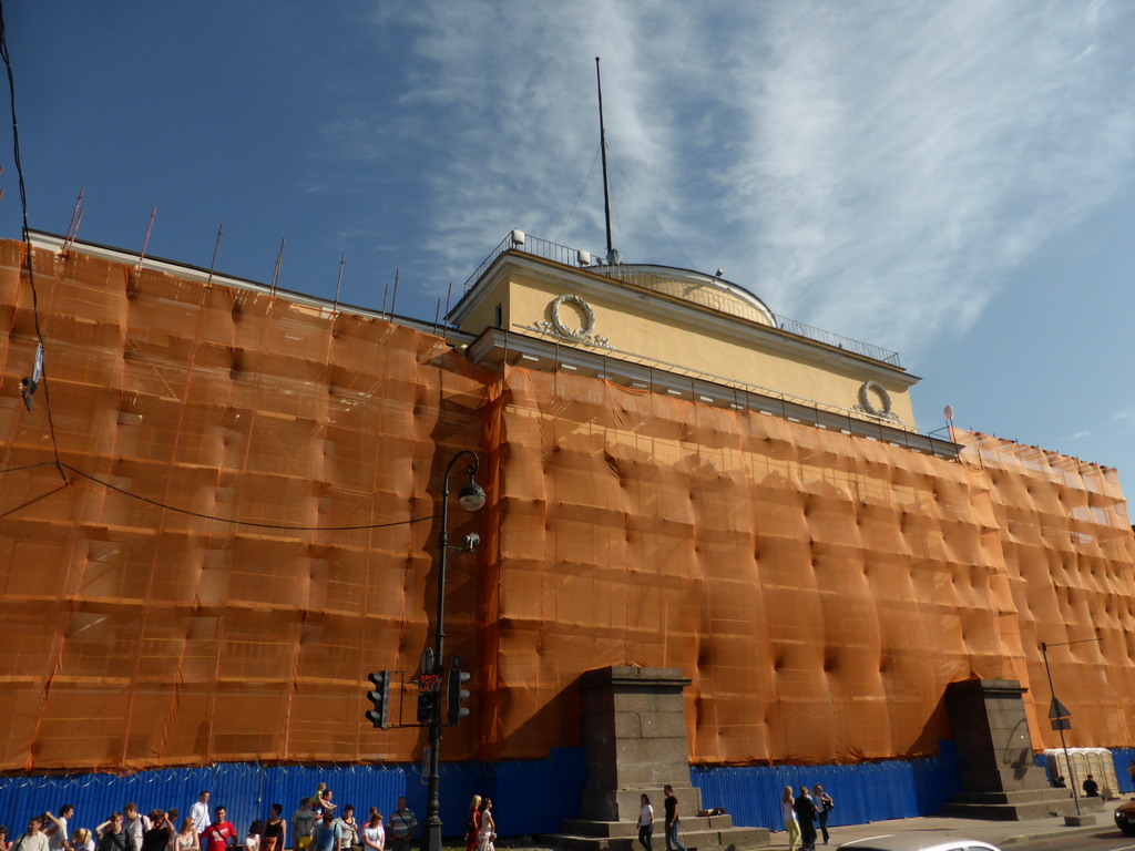 The east side tower of the Admiralty