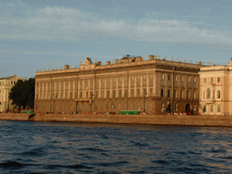 The Marble Palace at the Palace Embankment, viewed from the tour boat