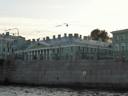 The Evmenteva House at the Fontanka embankment, viewed from the tour boat