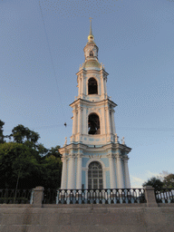 Tower of the Naval Epiphany Cathedral of St. Nicholas, viewed from the tour boat