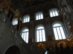 Windows at the Jordan Staircase of the Winter Palace of the State Hermitage Museum