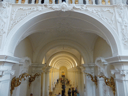 The Jordan Gallery, viewed from the Jordan Staircase of the Winter Palace of the State Hermitage Museum