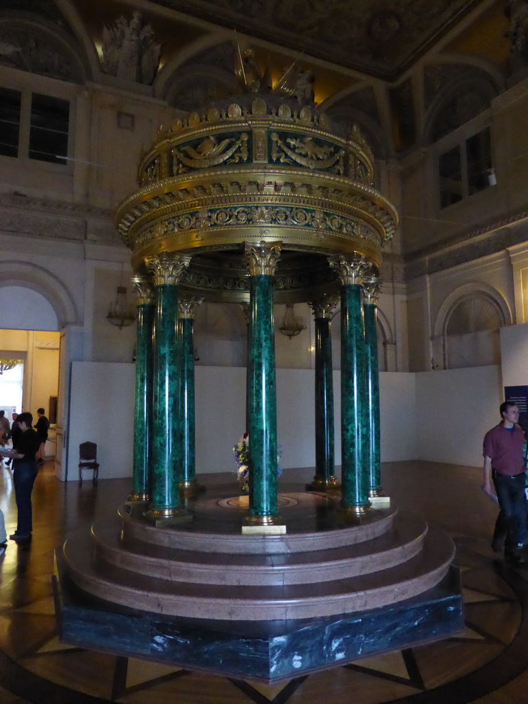 Platform at the room next to the Jordan Staircase at the First Floor of the Winter Palace of the State Hermitage Museum