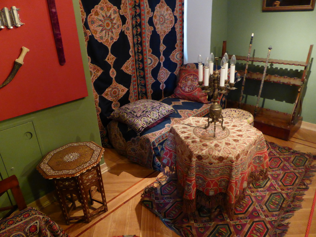 The Smoking Room at the First Floor of the Winter Palace of the State Hermitage Museum