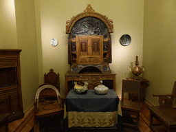 Furniture and pieces of art in a room at the First Floor of the Winter Palace of the State Hermitage Museum