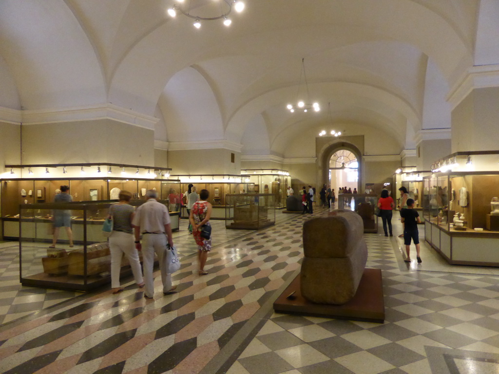 The Room of Ancient Egypt at the Ground Floor of the Winter Palace of the State Hermitage Museum