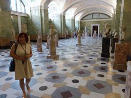 Miaomiao in the Jupiter Hall at the Ground Floor of the New Hermitage of the State Hermitage Museum