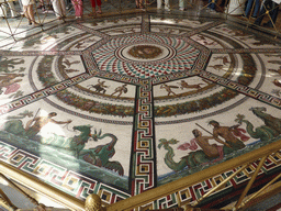 Mosaic Floor at the Pavilion Hall at the First Floor of the Winter Palace of the State Hermitage Museum