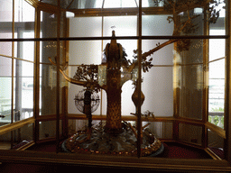 The Peacock Clock at the Pavilion Hall at the First Floor of the Small Hermitage of the State Hermitage Museum