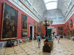 The Large Italian Skylight Room at the First Floor of the New Hermitage of the State Hermitage Museum