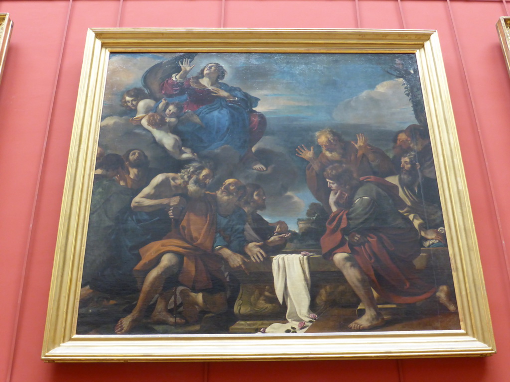 Painting at the Small Italian Skylight Room at the First Floor of the New Hermitage of the State Hermitage Museum