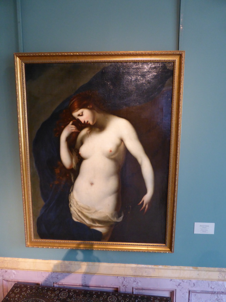 Painting `Andromeda`  by Francesco Furini at the First Floor of the New Hermitage of the State Hermitage Museum