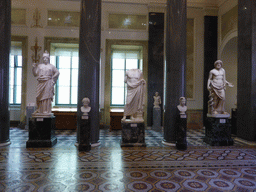 Statues at the Athena Room at the Ground Floor of the New Hermitage of the State Hermitage Museum