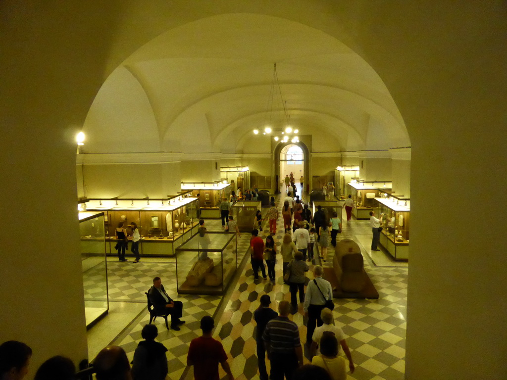 The Room of Ancient Egypt at the Ground Floor of the Winter Palace of the State Hermitage Museum