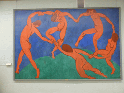 Painting `Dance` by Henri Matisse at the Matisse Room I at the Second Floor of the Winter Palace of the State Hermitage Museum