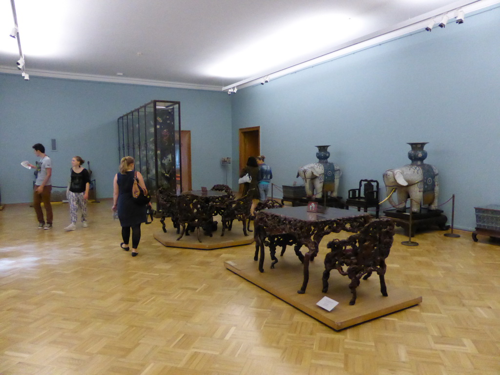 The Room of Chinese Art of the 17-18th Centuries at the Second Floor of the Winter Palace of the State Hermitage Museum