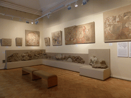 Reliefs and wall paintings at the Second Floor of the Winter Palace of the State Hermitage Museum