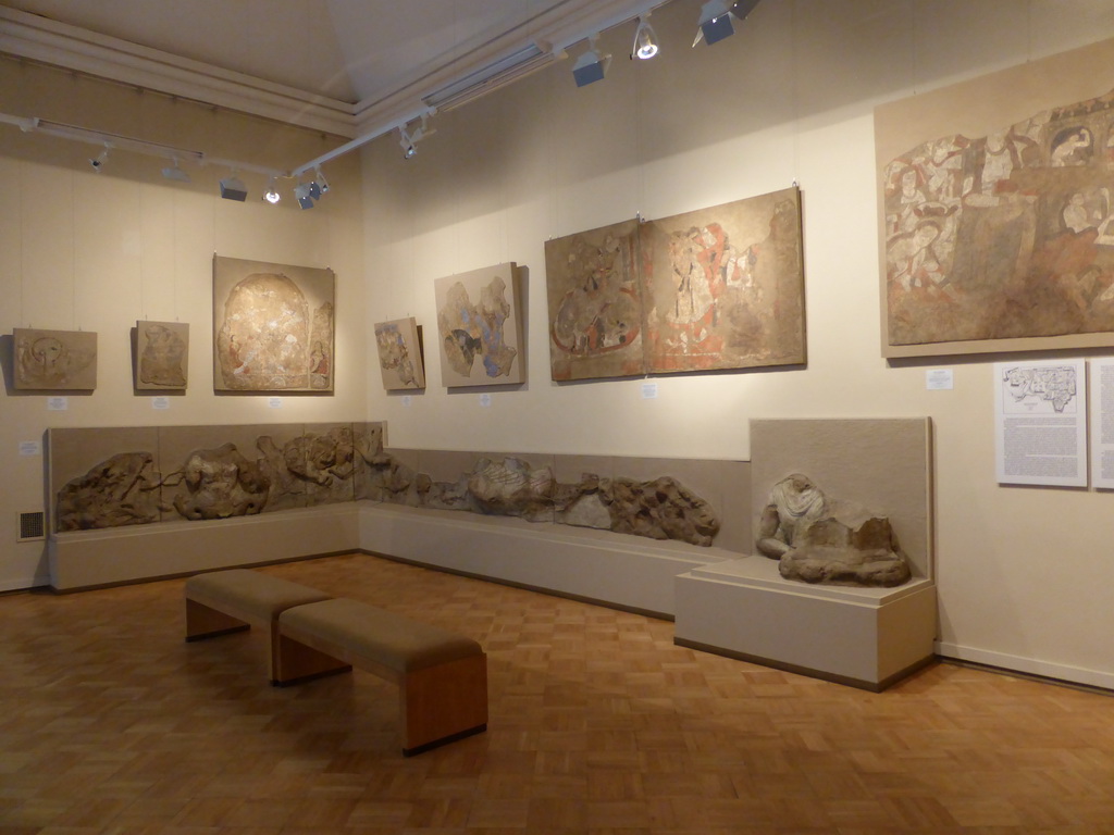 Reliefs and wall paintings at the Second Floor of the Winter Palace of the State Hermitage Museum