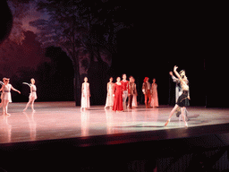 Ballet `A Midsummer Night`s Dream` in the old Mariinsky Theatre